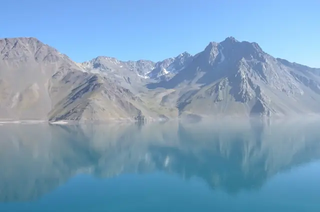 Embalse El Yeso cajón del maipo