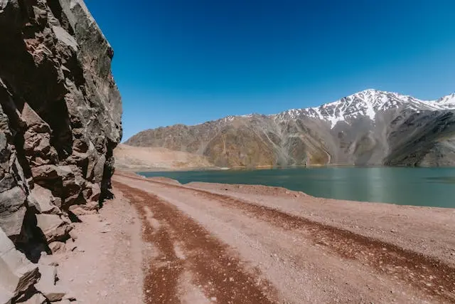 paisaje del cajon del maipo