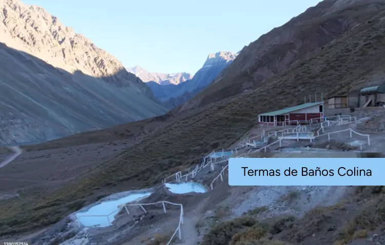 termas de baños Colina