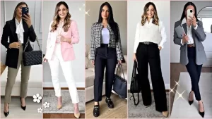 outfits para oficina mujer