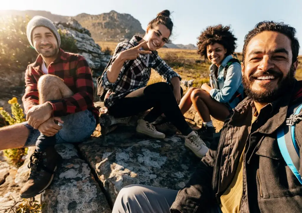 Consejos para verte bien en fotos durante una caminata
